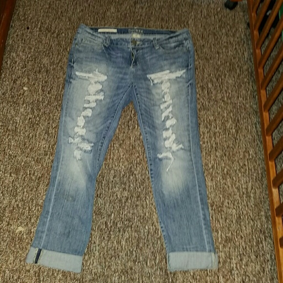 Womens ripped jeans