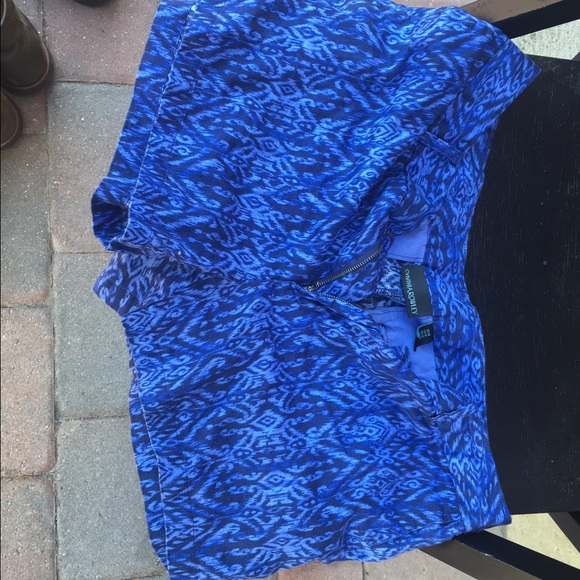 Multicolored linen shorts - Picture 1 of 1