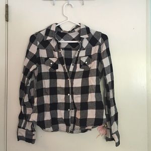 Black and White Flannel