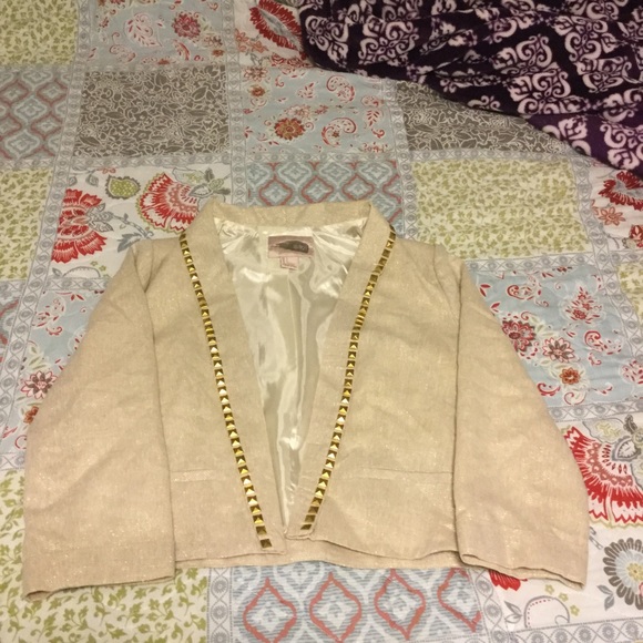 Forever 21 cream blazer