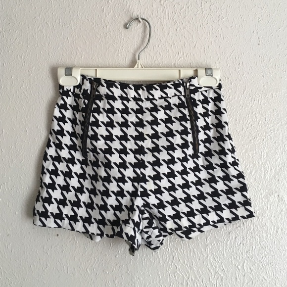 Houndstooth Shorts