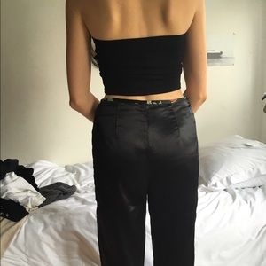 Silk pants