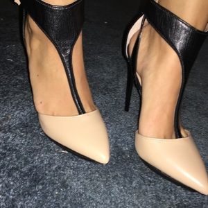 A women who means business "heel".