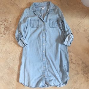 Old navy denim shirt dress