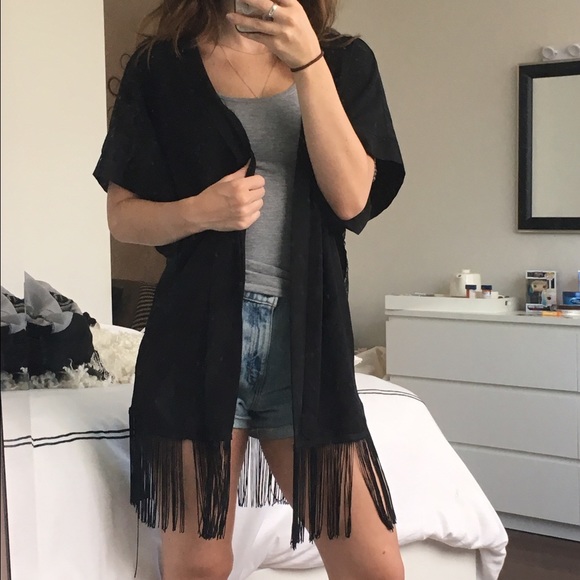 Short sleeve kimono