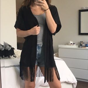 Short sleeve kimono