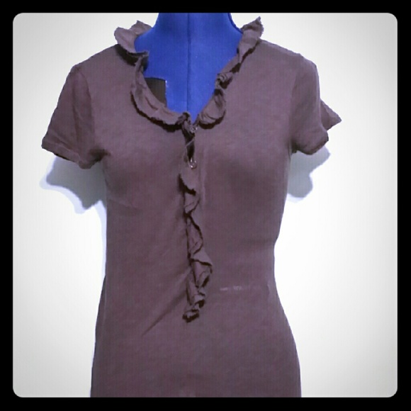 💥💥J. Crew dark brown shirt