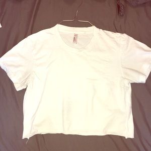 American Apparel Crop Tee