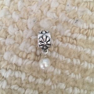 PANDORA pearl charm