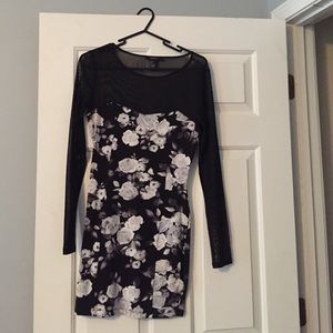 Floral Bodycon Dress