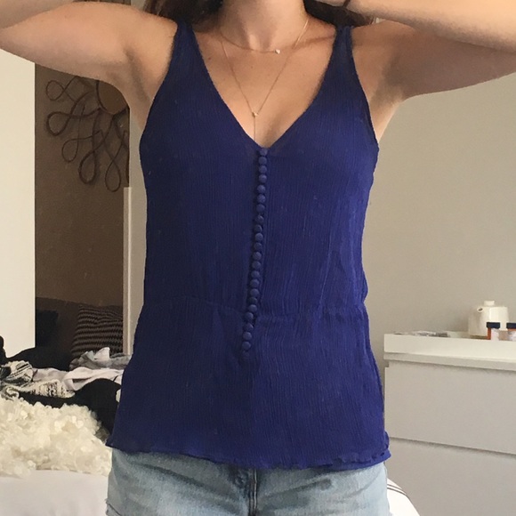 Delicate double layer tank top