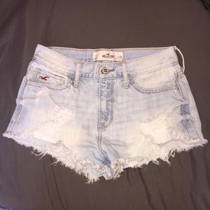 Hollister Distressed Jean Shorts