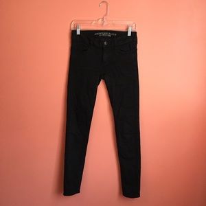 AEO Black Skinny Jeans