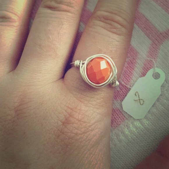Handmade wire ring.