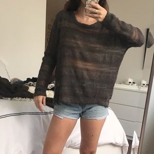 Thin knit sweater