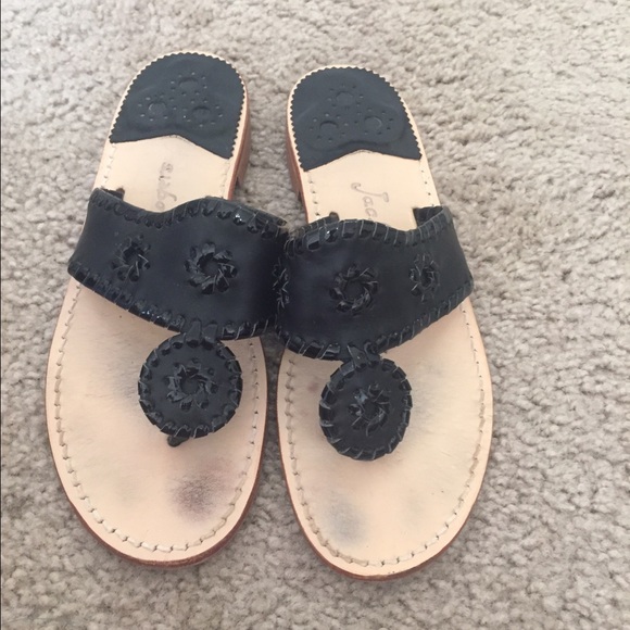 Black Jack Rogers sandals