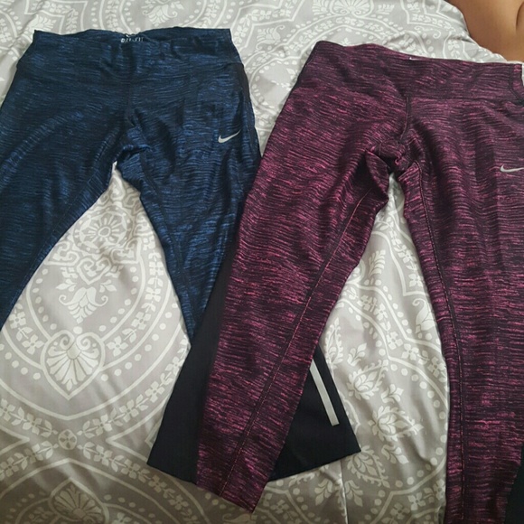 2 pair of workout capris