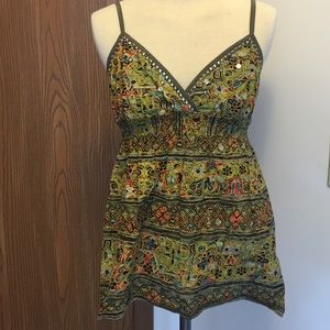 Multicolor tank top