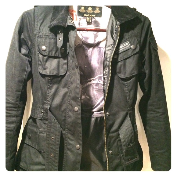 Barbour bomber jacket