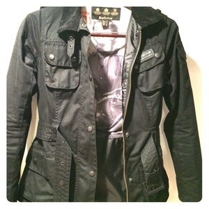 Barbour bomber jacket
