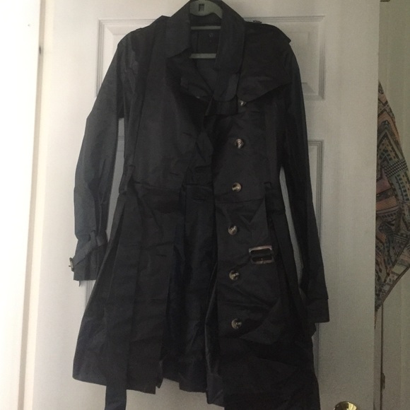 Terra New York Designer Rain Trench style jacket.