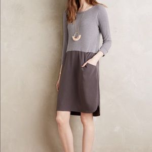 Anthropologie Colorblock Shift Dress