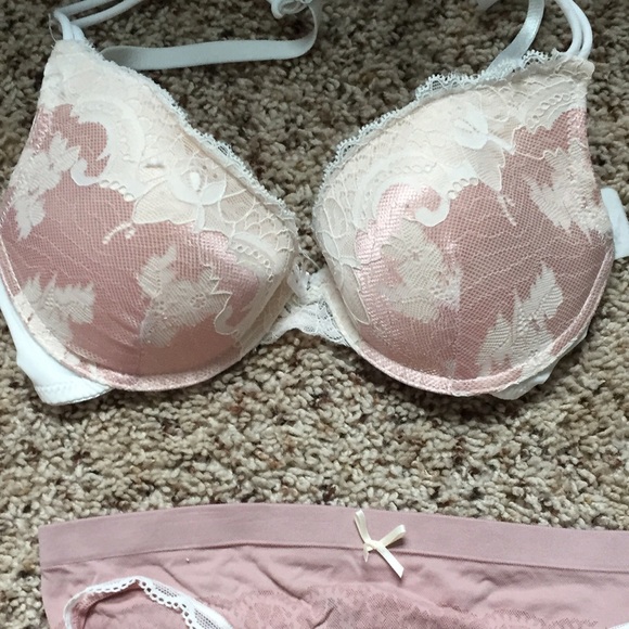 Matching bra and panty set