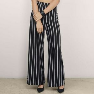 High wasited wide leg pants