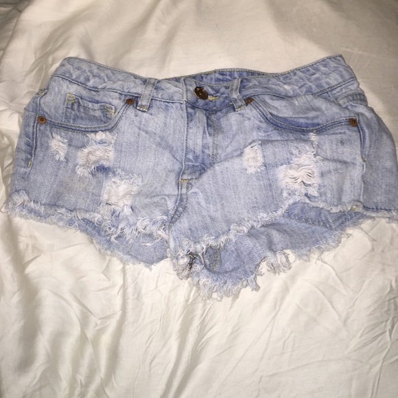 Jean shorts