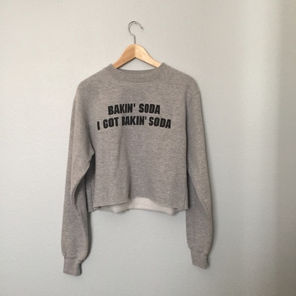 RARE Brandy Melville Baking Soda Sweatshirt