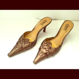 Carlos Santana heels, slip Ons