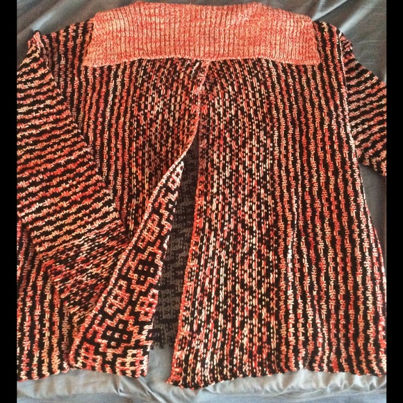 colorful heavy knitted sweater - Picture 4 of 4