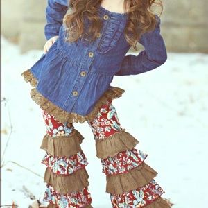 2016 fall mustard pie harvest splendor pants Sz 5T