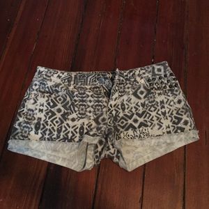 Tribal Print Shorts