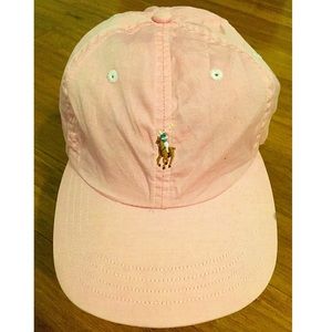 Pink Hat by Polo by Ralph Lauren