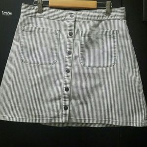 Urban Outfitters [Kimchi Blue] Striped Mini Skirt