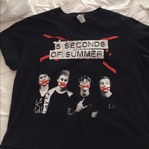 5 seconds of summer crop top