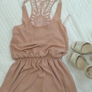 Blush dress | gently worn