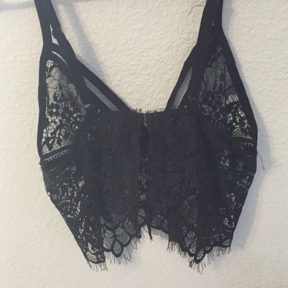 Black intimate bralette - Picture 3 of 3