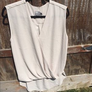 ASOS Sleeveless Drape Wrap Blouse