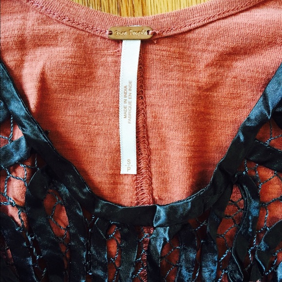 Free People embroidered tank