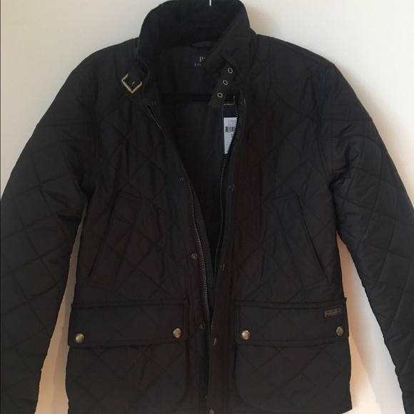 Ralph Lauren slim quilter puffer jacket