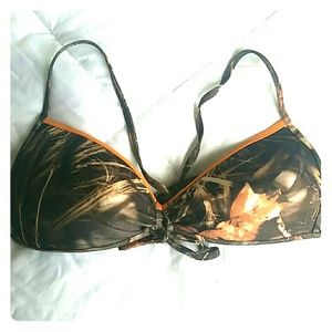 Camo bikini top