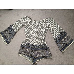 Boho Style Romper NWT