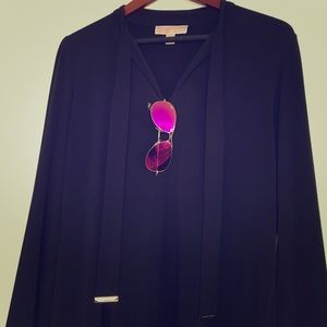 Michael Kors Black, Long Sleeved Top