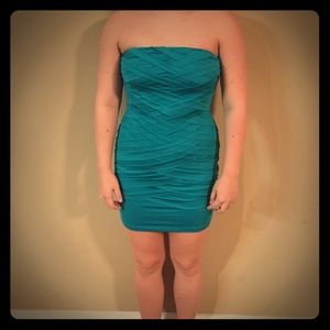 Strapless dress