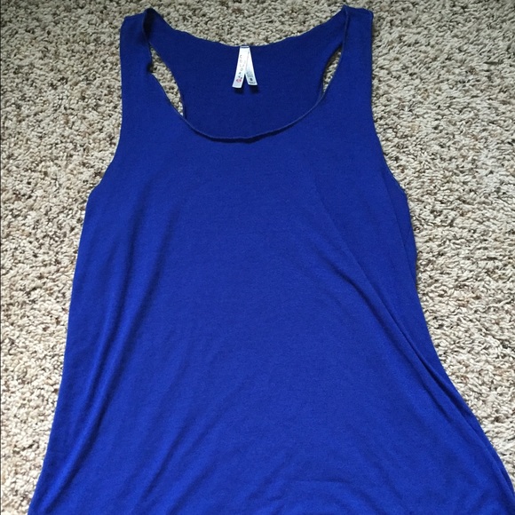 Racerback tank top
