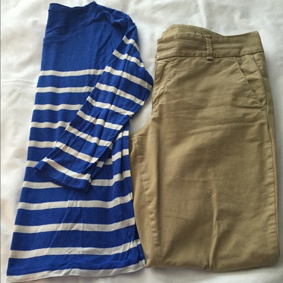 J. Crew Tops - J.Crew Featherknit Stripe Boatneck Tee