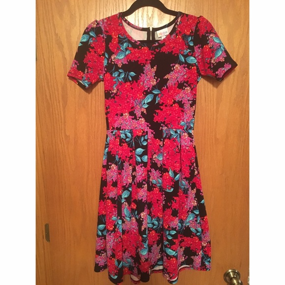 LuLaRoe Amelia Dress, Like New!