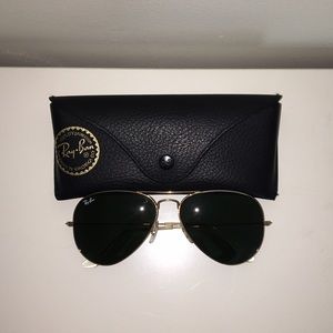 Classic Ray-ban Aviators 100% authentic